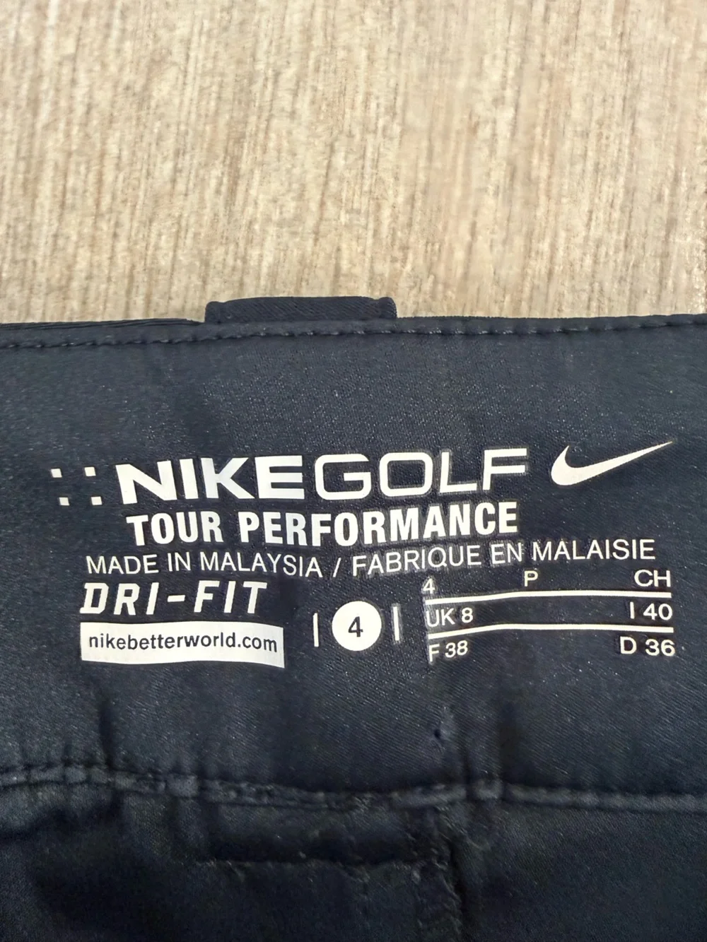 Nike Golf Tour Performance Dri-FIT Tech Skort Black Women’s 4